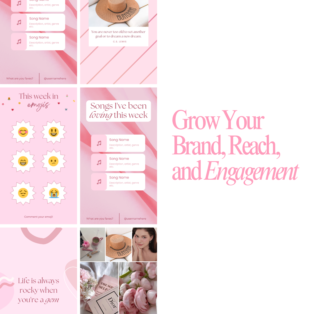Canva Templates For Posts, Carousels & Stories