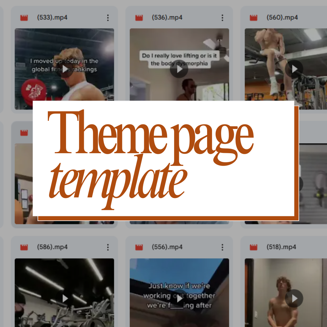 Quote/Theme page templates
