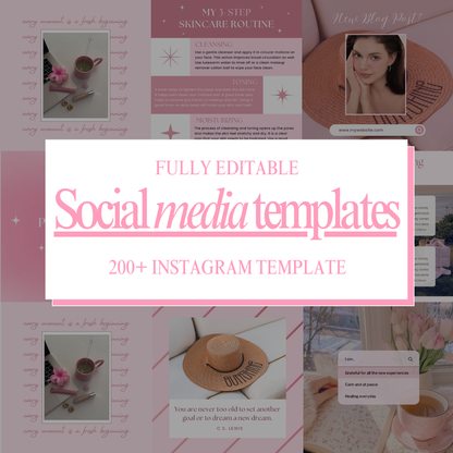 Canva Templates For Posts, Carousels & Stories