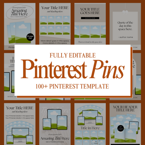 Pinterest Pin Templates