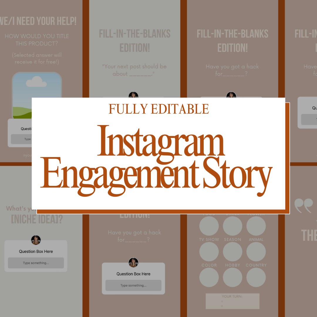 Engaging Story Templates